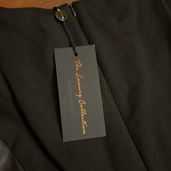 Luxury  collection Antonio Melani very nice woman leather dress - Picture 6 of 8